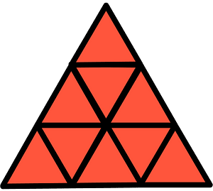 Vermilion Triangle Fraction 9:9