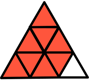 Vermilion Triangle Fraction 8:9