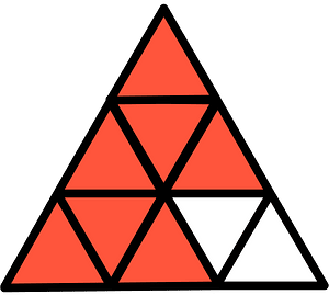 Vermilion Triangle Fraction 7:9
