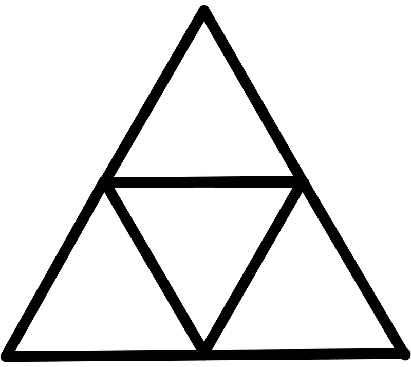  Blank Triangle Fraction 0:4