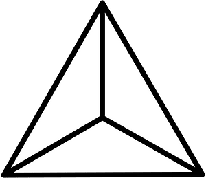  Blank Triangle Fraction 0:3