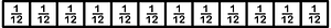 Strips Fractions (1:12)-12