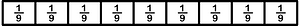 Strips Fractions (1:9)-9