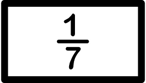 Strips Fractions 1:7