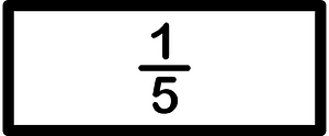 Strips Fractions 1:5