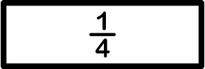 Strips Fractions 1:4