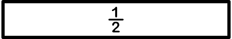 Strips Fractions 1:2