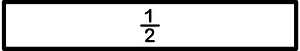 Strips Fractions 1:2