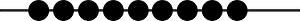 Black Rekenrek Counting 9