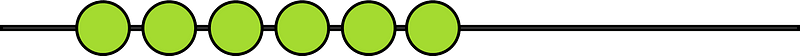 Lime Rekenrek Counting 6