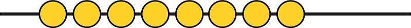 Yellow-Amber Rekenrek Counting 8