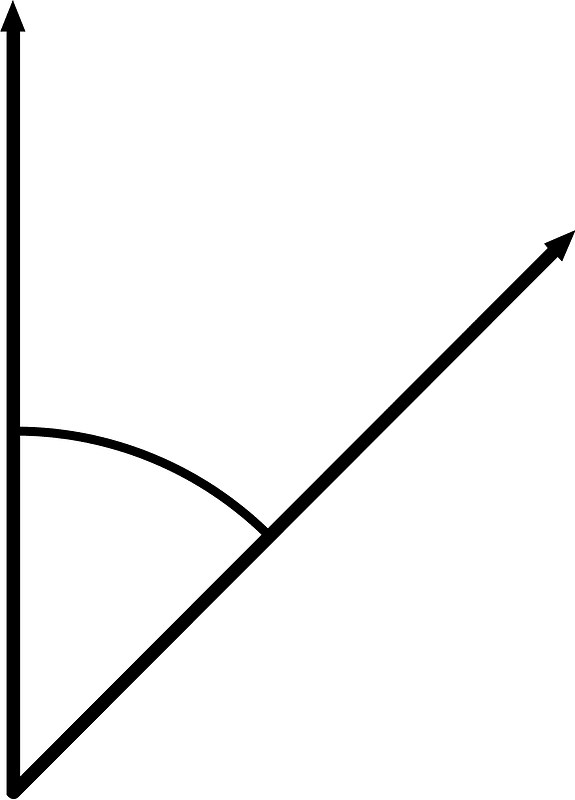 45 Degree angle