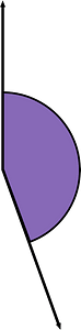 160 Degree angle (Violet)