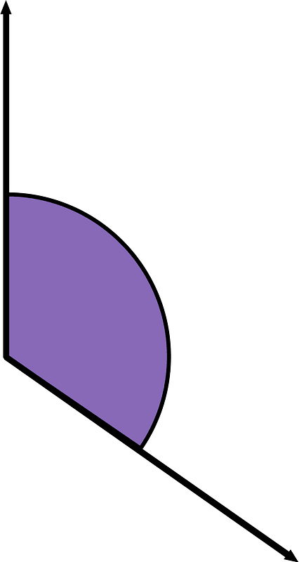125 Degree angle (Violet)
