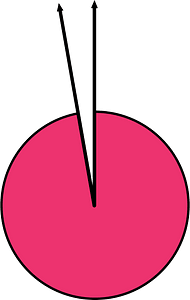 350 Degree angle (Pink)