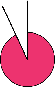 335 Degree angle (Pink)