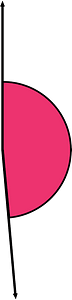 175 Degree angle (Pink)