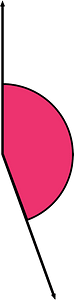160 Degree angle (Pink)