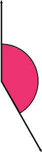 150 Degree angle (Pink)