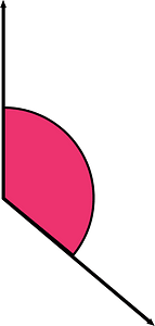 130 Degree angle (Pink)