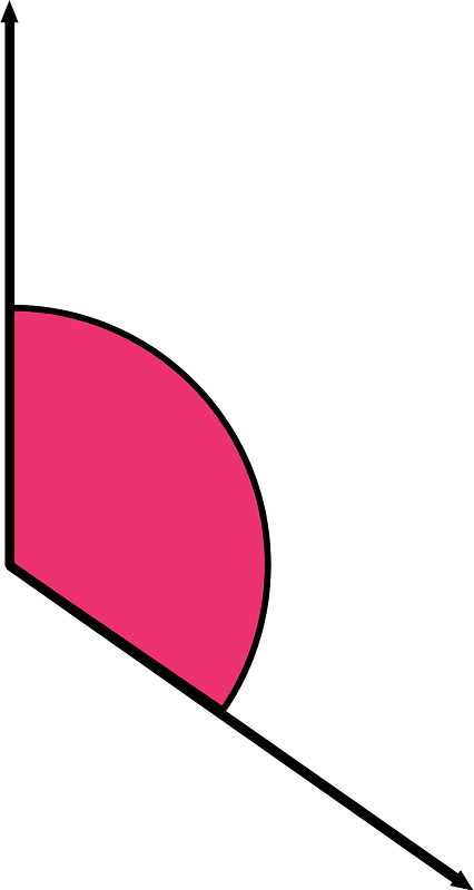 125 Degree angle (Pink)