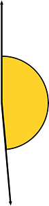 175 Degree angle (Yellow-Amber)