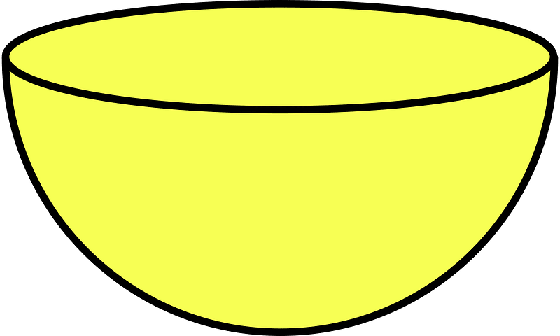 Yellow Half sphere