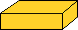 Yellow-Amber Rectangular cuboid