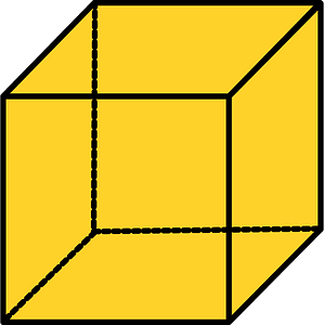 Yellow-Amber Cube