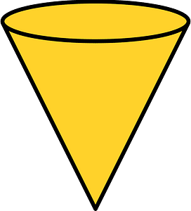 Yellow-Amber Cone