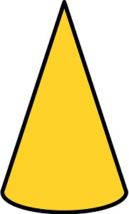 Yellow-Amber Cone
