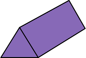 Violet Triangular prism