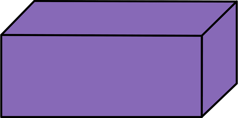Violet Rectangular cuboid