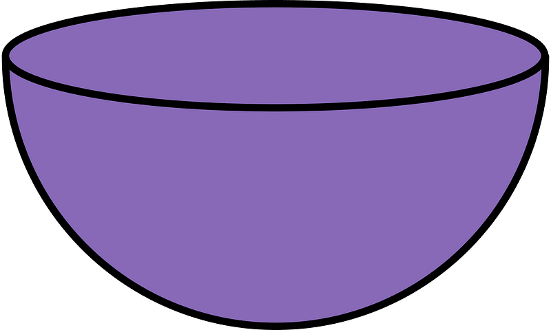 Violet Half sphere