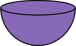 Violet Half sphere