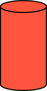 Vermilion Cylinder