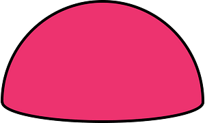 Pink Half sphere