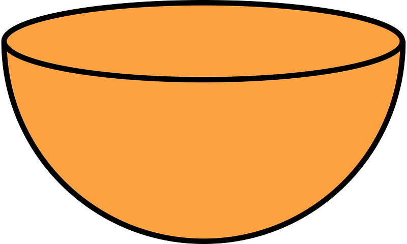 Orange Half sphere