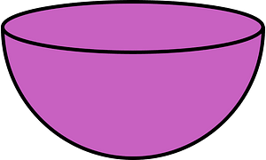 Magenta Half sphere