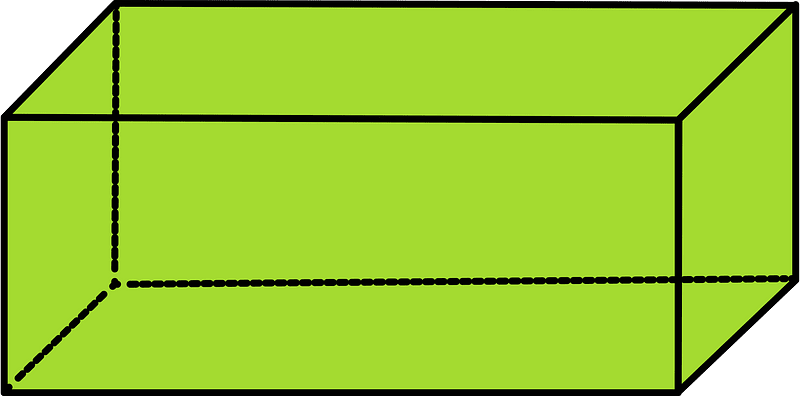 Lime Rectangular cuboid