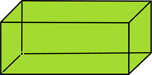 Lime Rectangular cuboid