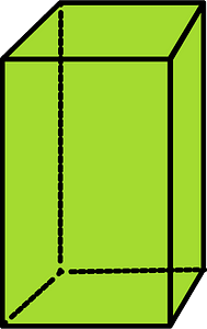 Lime Rectangular cuboid