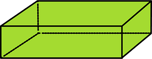 Lime Rectangular cuboid