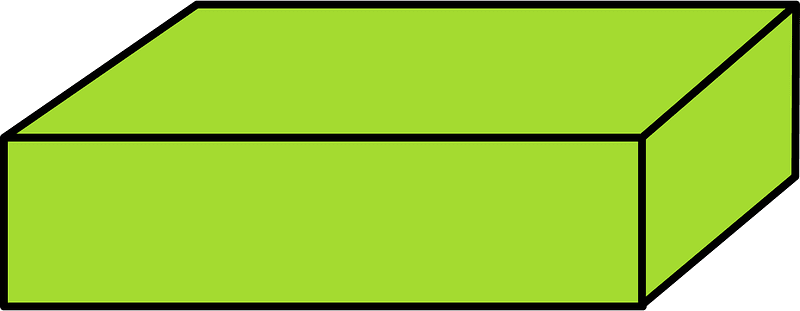 Lime Rectangular cuboid