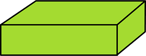 Lime Rectangular cuboid
