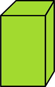 Lime Rectangular cuboid