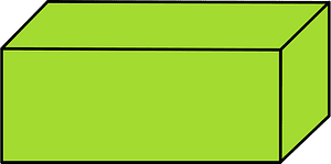 Lime Rectangular cuboid