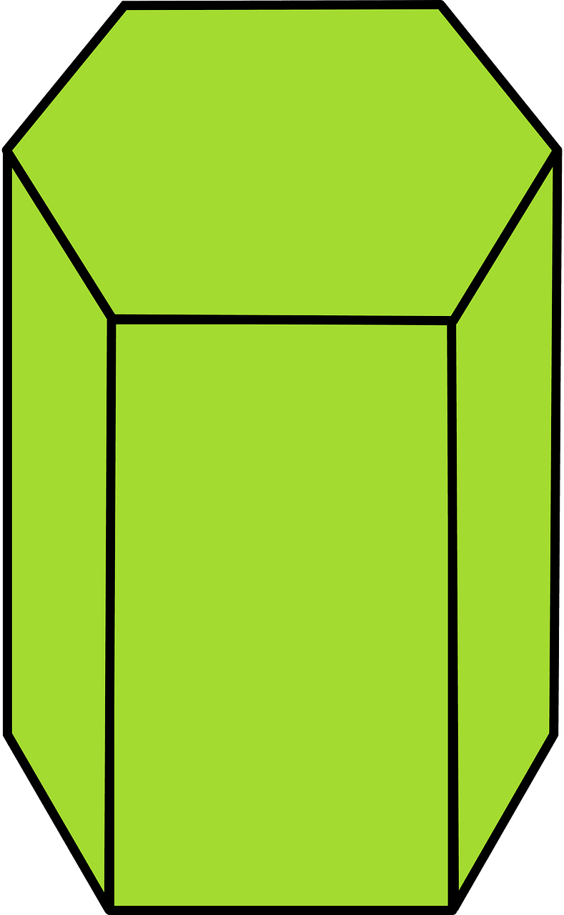 Lime Pentagonal prism