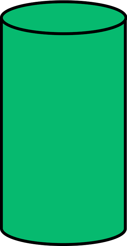 Green Cylinder