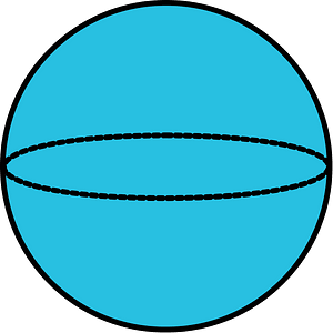 Cerulean-Blue Sphere
